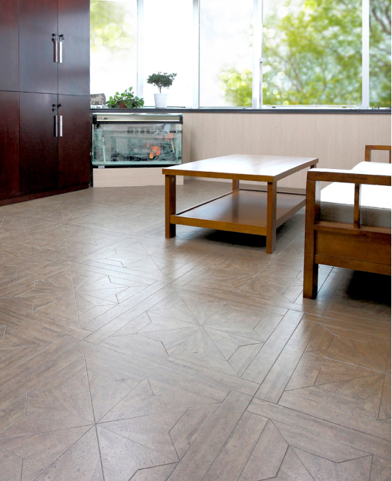 得高軟木地板，玩轉時尚拼花 得高軟木地板，玩轉時尚拼花842